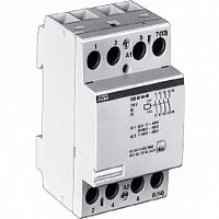 Модульный контактор  ESB40 4P 40А 400/400В AC/DC |  код.  GHE3491102R0007 |  ABB